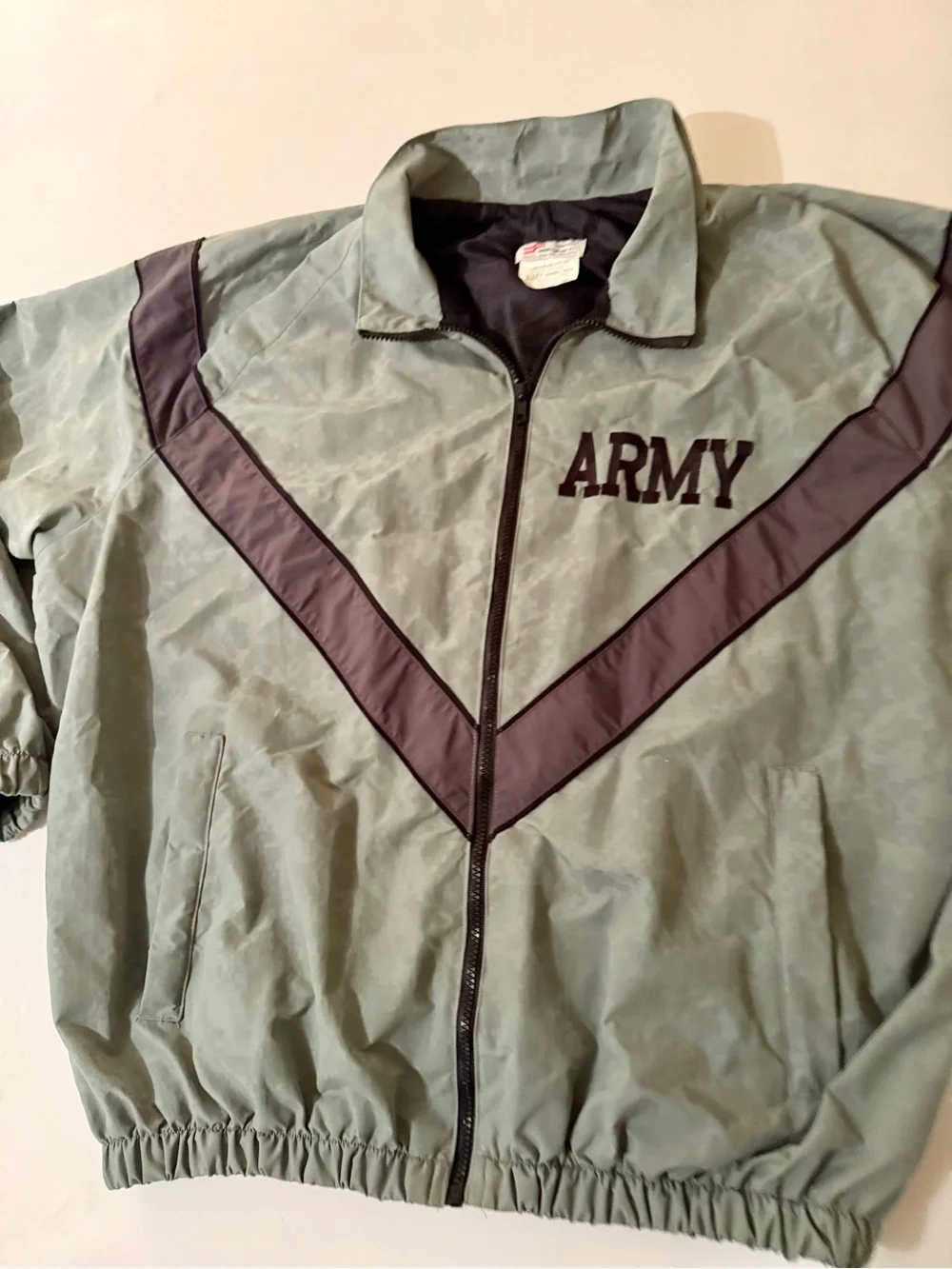 US Army IPFU Training Jacket Digital ACU Camo Large Regular Windbreaker UNICORN
